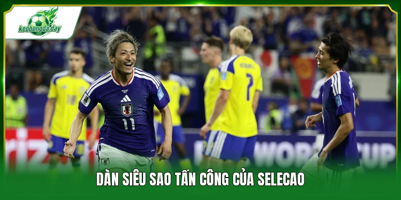 Dàn siêu sao tấn công của Selecao 